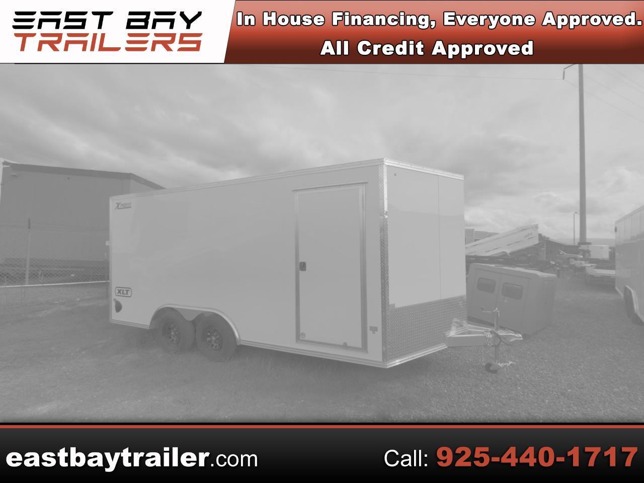 2026 Alcom 8/28 8.5 X16 ALCOM FULLY ALUMINUM V NOSE RAMP DOOR