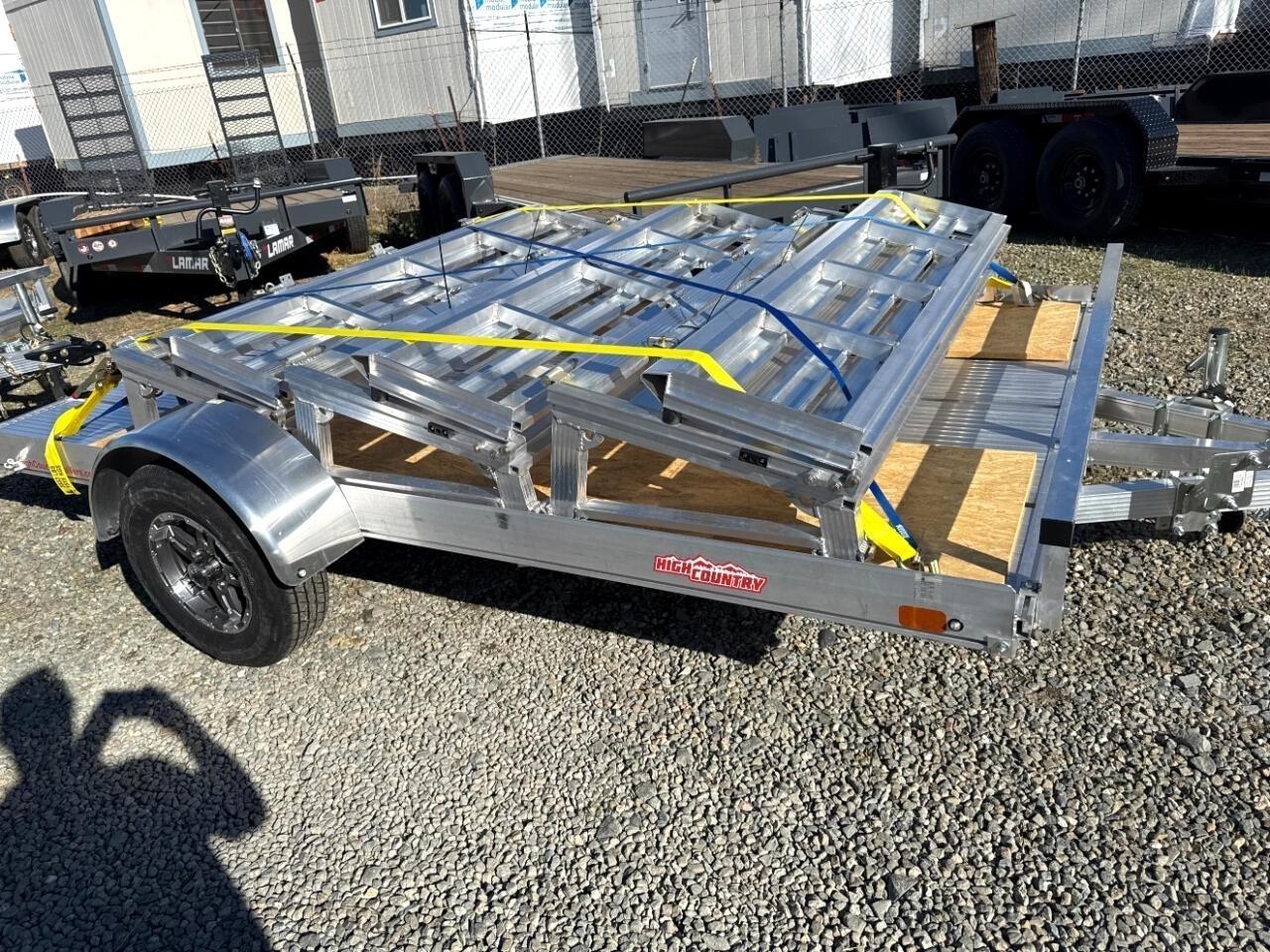 Alcom 6.5x14 All Aluminum Single Axle Utility   2025