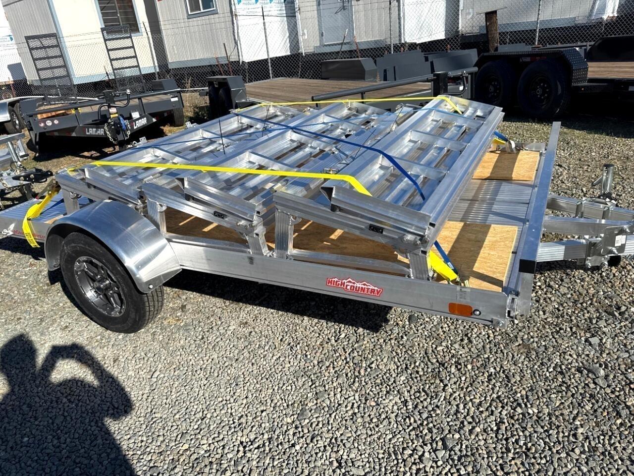 Alcom 6.5x14 All Aluminum Single Axle Utility   2025