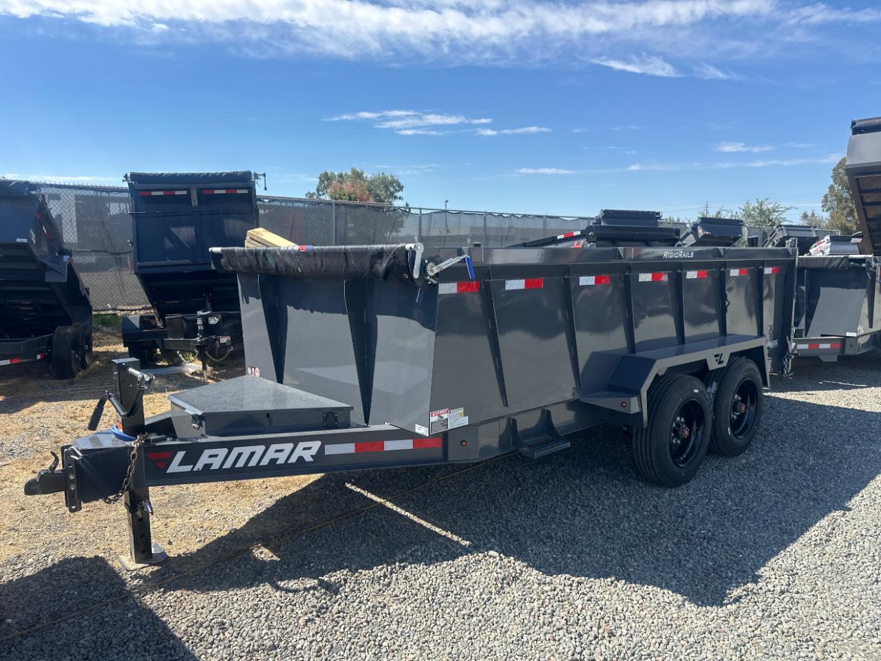 2026 Lamar 14 Foot Dump 83" X 14' DL - 14K LOW-PRO DUMP