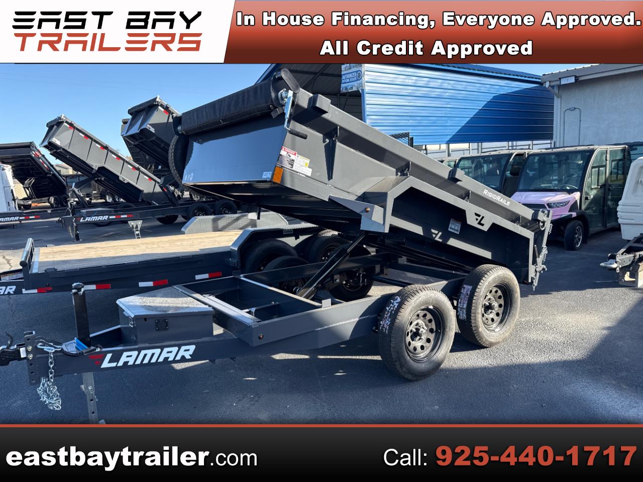 2026 Lamar 10 Foot Dump 60" X 10' DS - 7K MINI DUMP