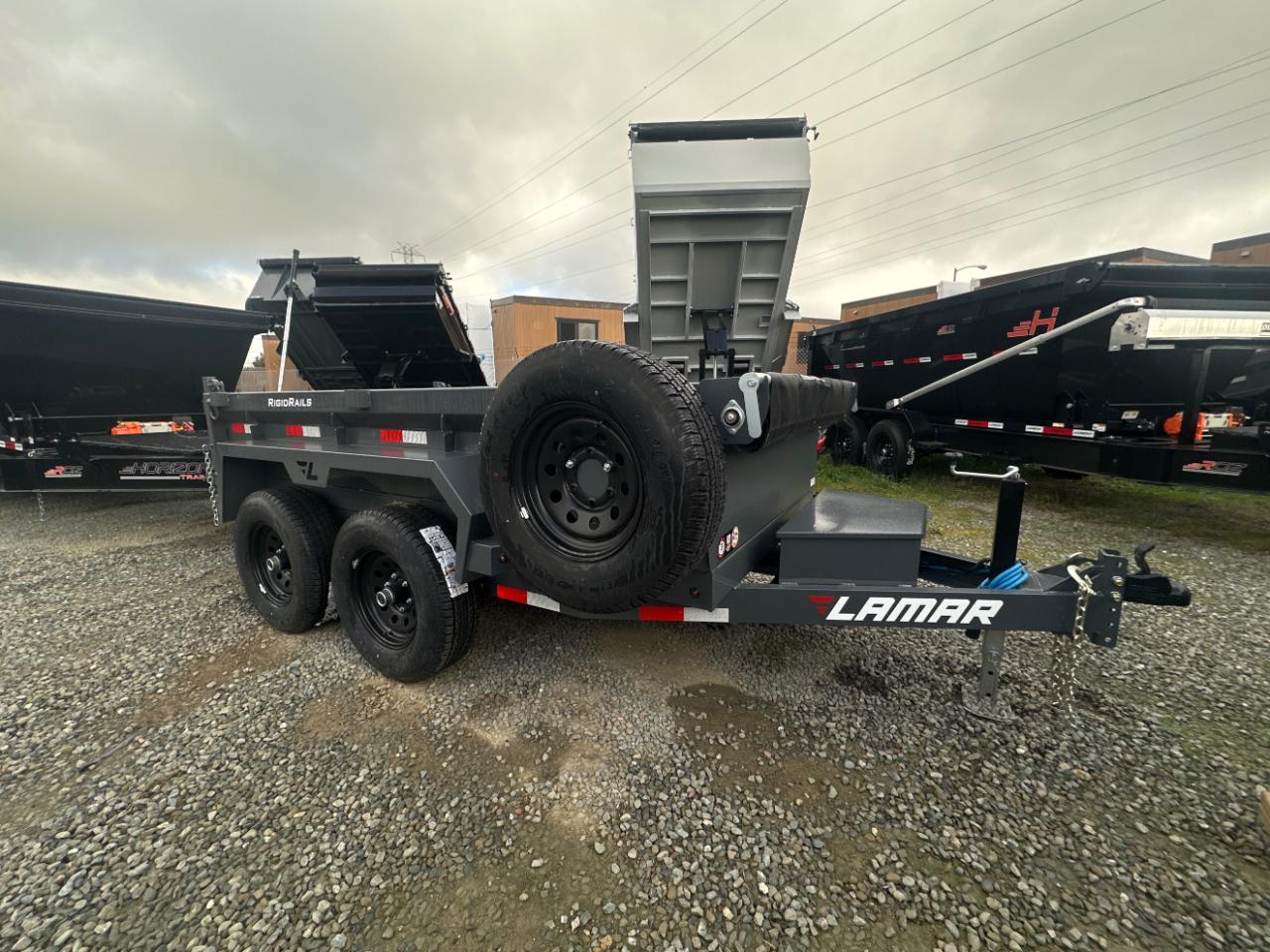 2026 Lamar 10 Foot Dump 60" X 10' DS - 10K MINI DUMP