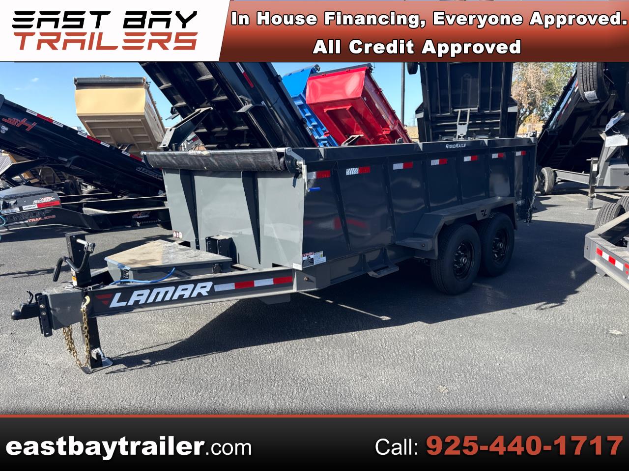 2026 Lamar 14 Foot Dump 83" X 14' DT - 14K TELESCOPIC DUMP