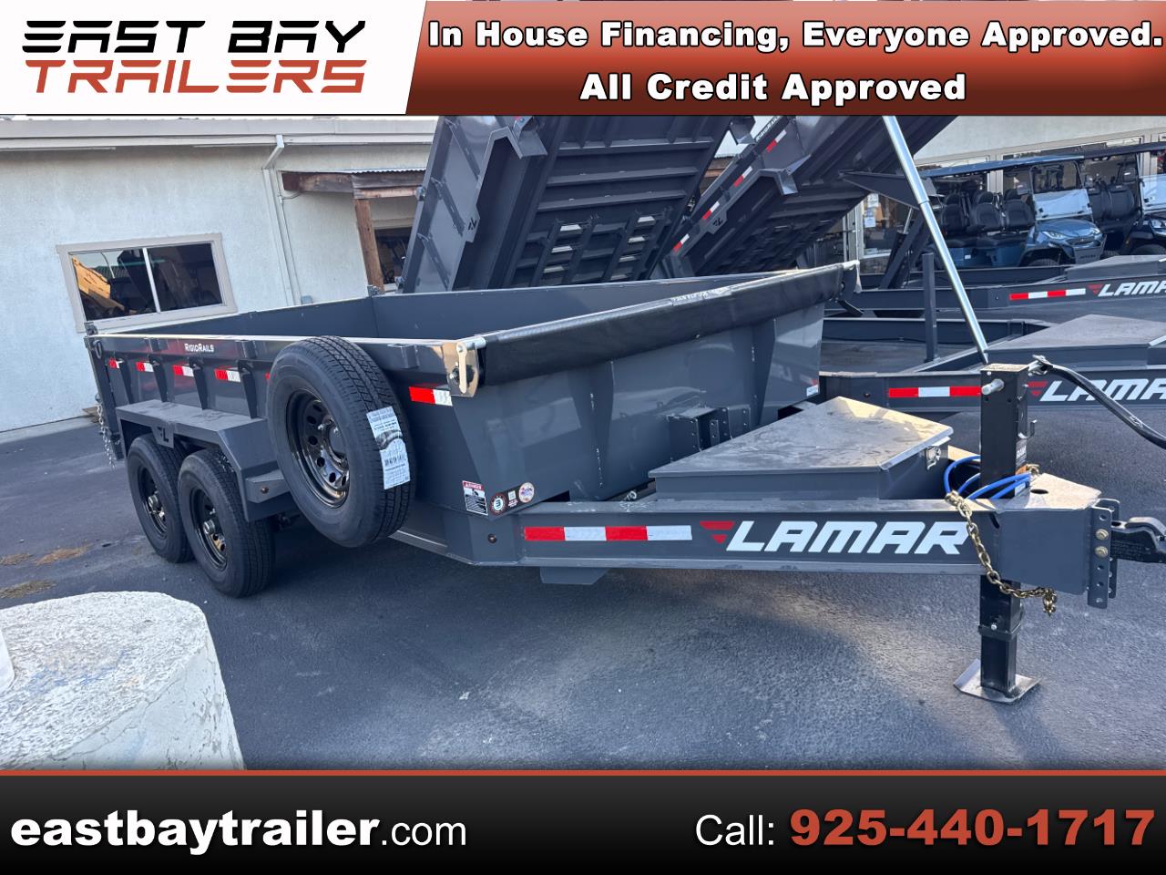 2026 Lamar 14 Foot Dump 83" X 14' DT - 14K TELESCOPIC DUMP