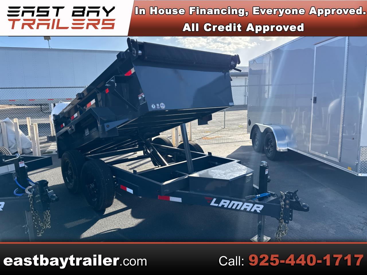 2026 Lamar Dump Trailer 60X10 DUMP TARP RAMPS 10000 GVWR