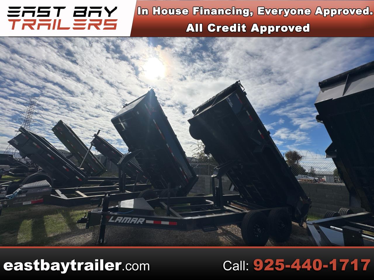 2026 Lamar 14 Foot Dump 83" X 14' DL - 14K LOW-PRO DUMP