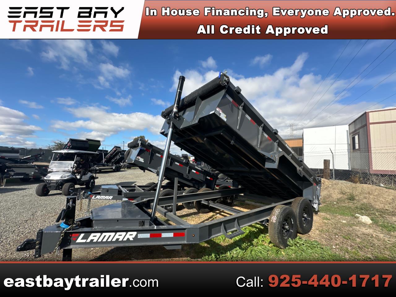 2026 Lamar 14 Foot Dump 83" X 14' DT - 14K TELESCOPIC DUMP