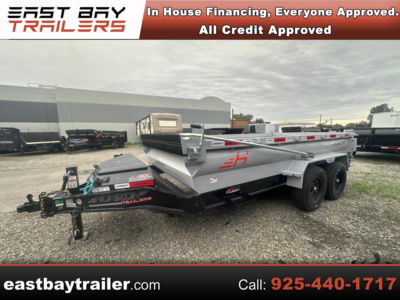 2026 Horizon Trailers 22 14x83x2 14PLY crank over tarp