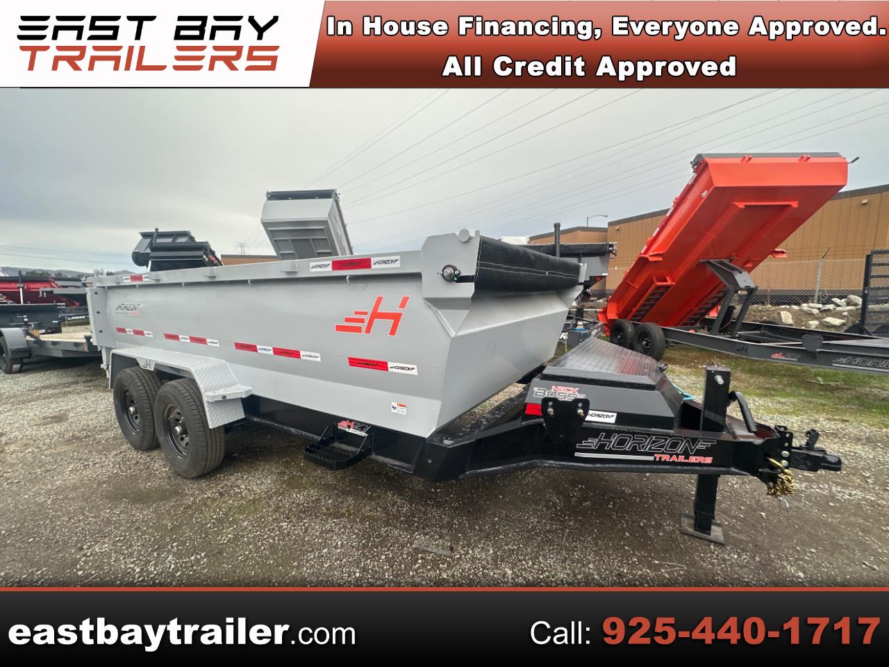 2026 Horizon Trailers 22 NEW HZ7 14 FOOT 3 FOOT SIDES 15200 GVWR TOP TIER