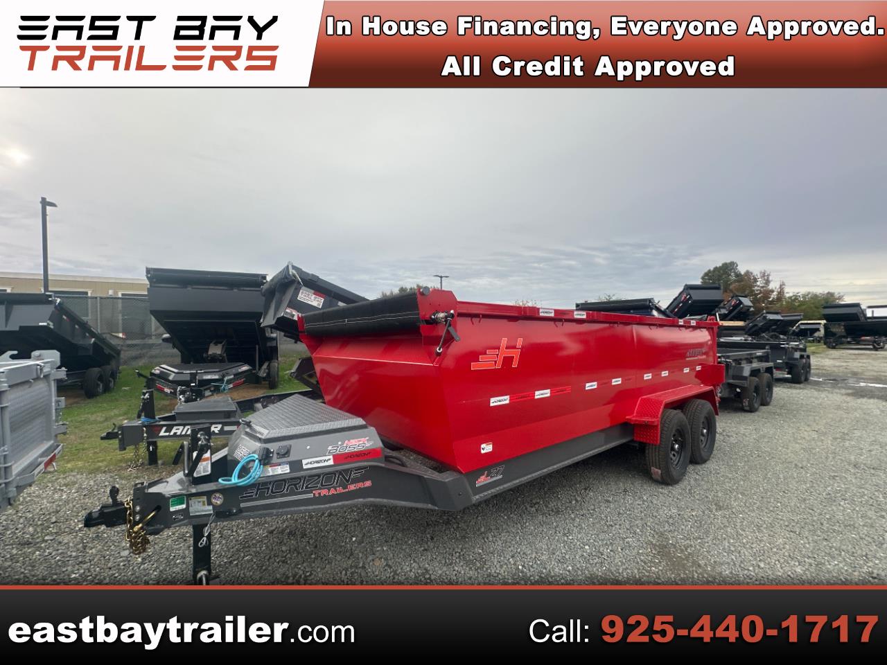 2026 Horizon Trailers 22 16 FOOT 4 FOOT SIDES 14000 GVWR