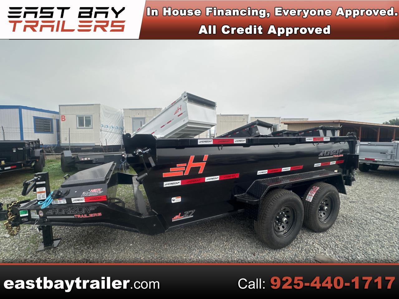 2026 Horizon Trailers 22 12  FOOT 3 FOOT SIDES 14000 GVWR