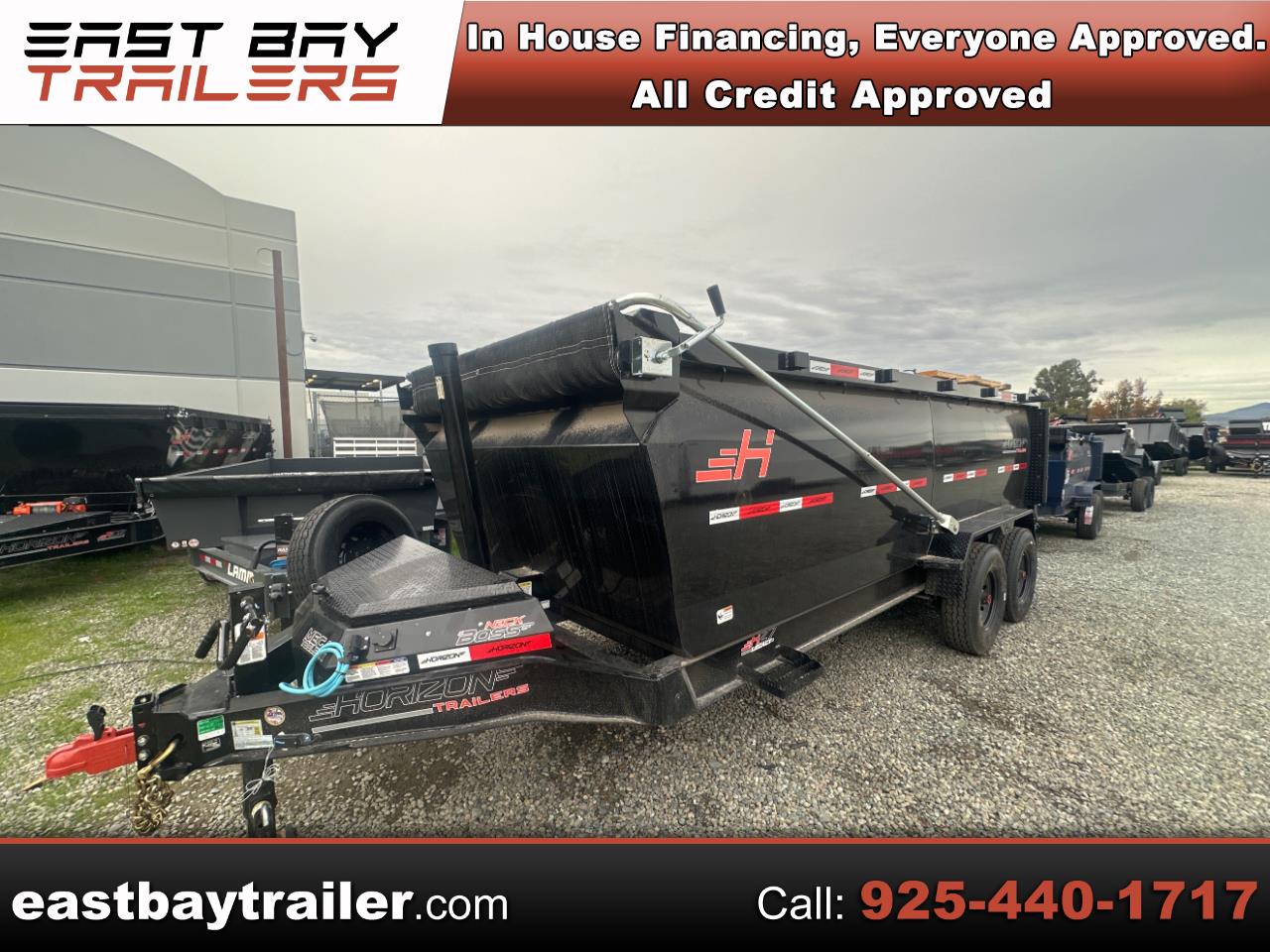 2026 Horizon Trailers 22 16X83X4 CRANK OVER TARP 14PLY