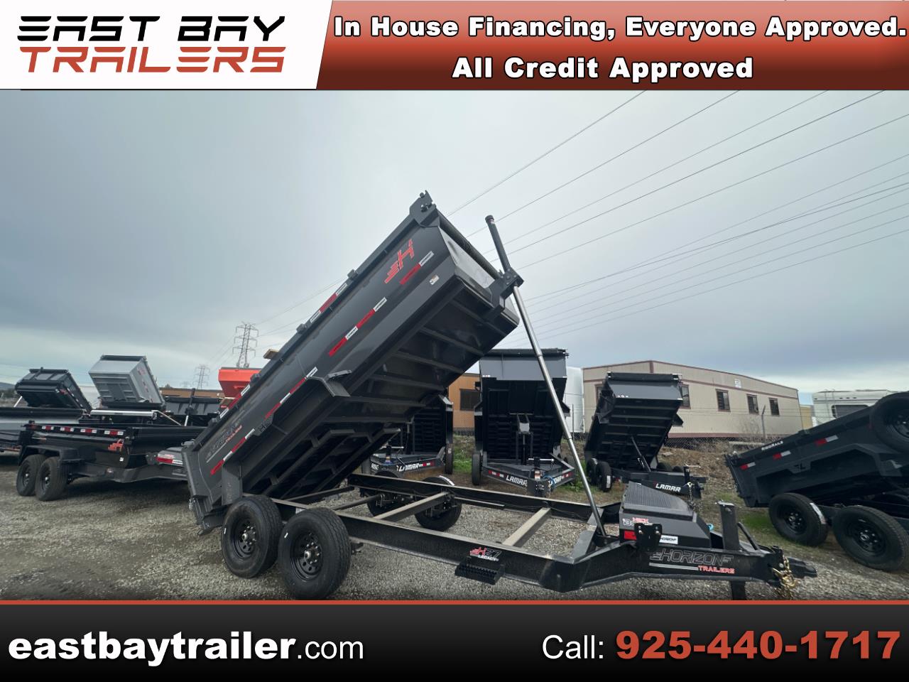 2026 Horizon Trailers 22 14X83X3 TELESCOPIC 14PLY CRANK OVER TARP
