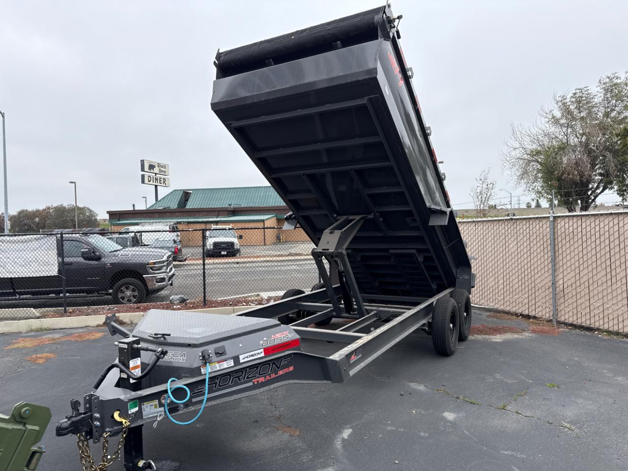 2026 Horizon Trailers 22 16 FOOT 3 FOOT SIDES 14K GVWR RAMPS TARP