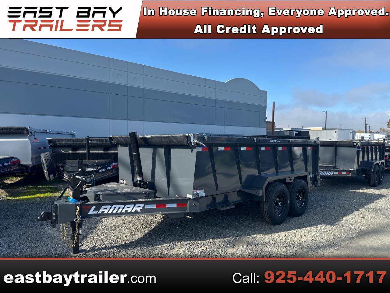 2026 Lamar 14 Foot Dump 83" X 14' DT - 14K TELESCOPIC DUMP