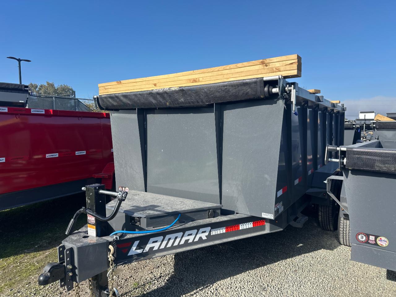 2026 Lamar 14 Foot Dump 83" X 14' DL - 14K LOW-PRO DUMP