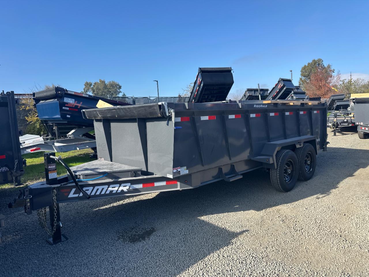 2026 Lamar 16 Foot Dump 83" X 16' DL - 14K LOW-PRO DUMP