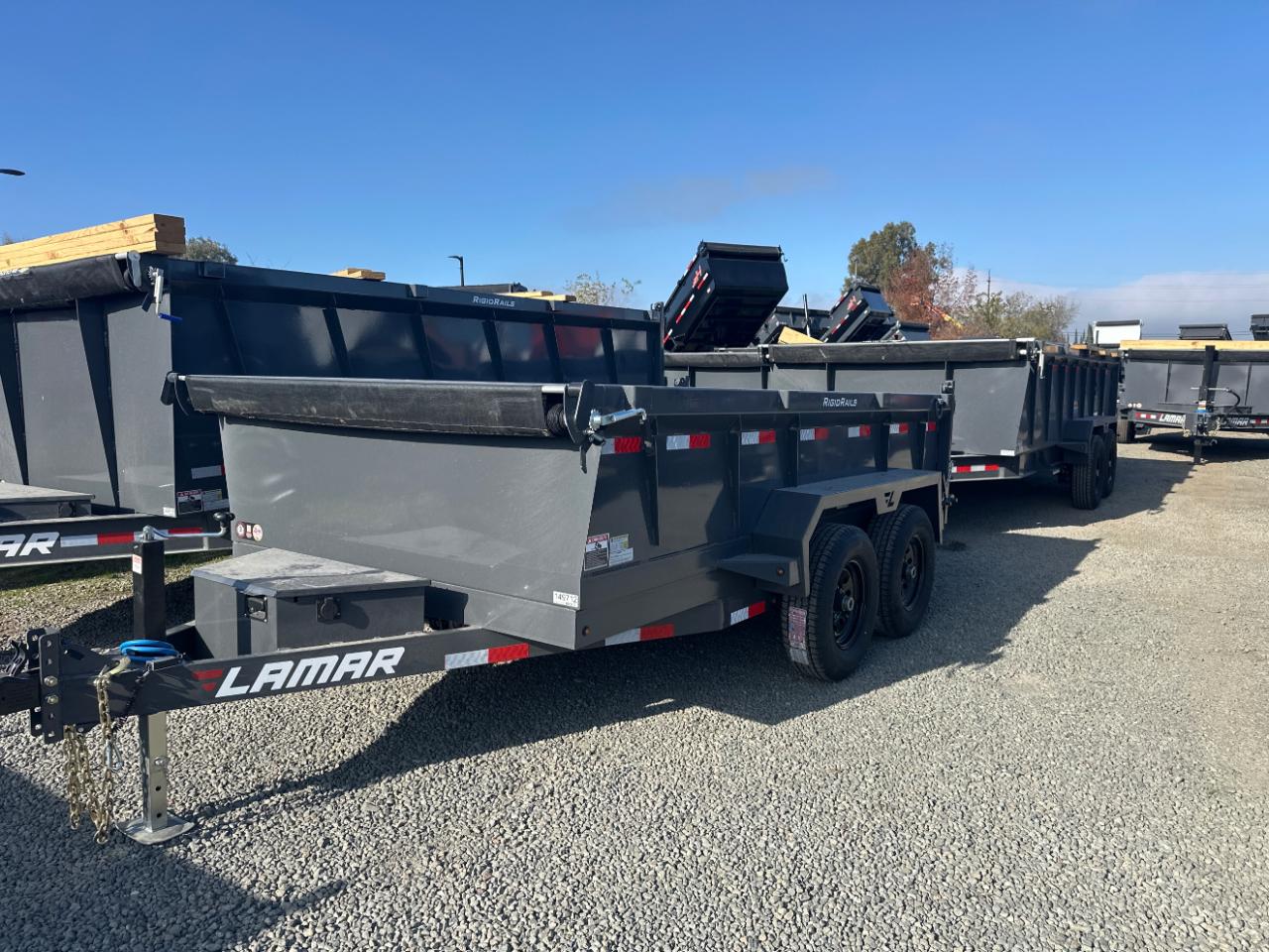 2026 Lamar 12 Foot Dump 77" X 12' DM - 10K MEDIUM DUMP