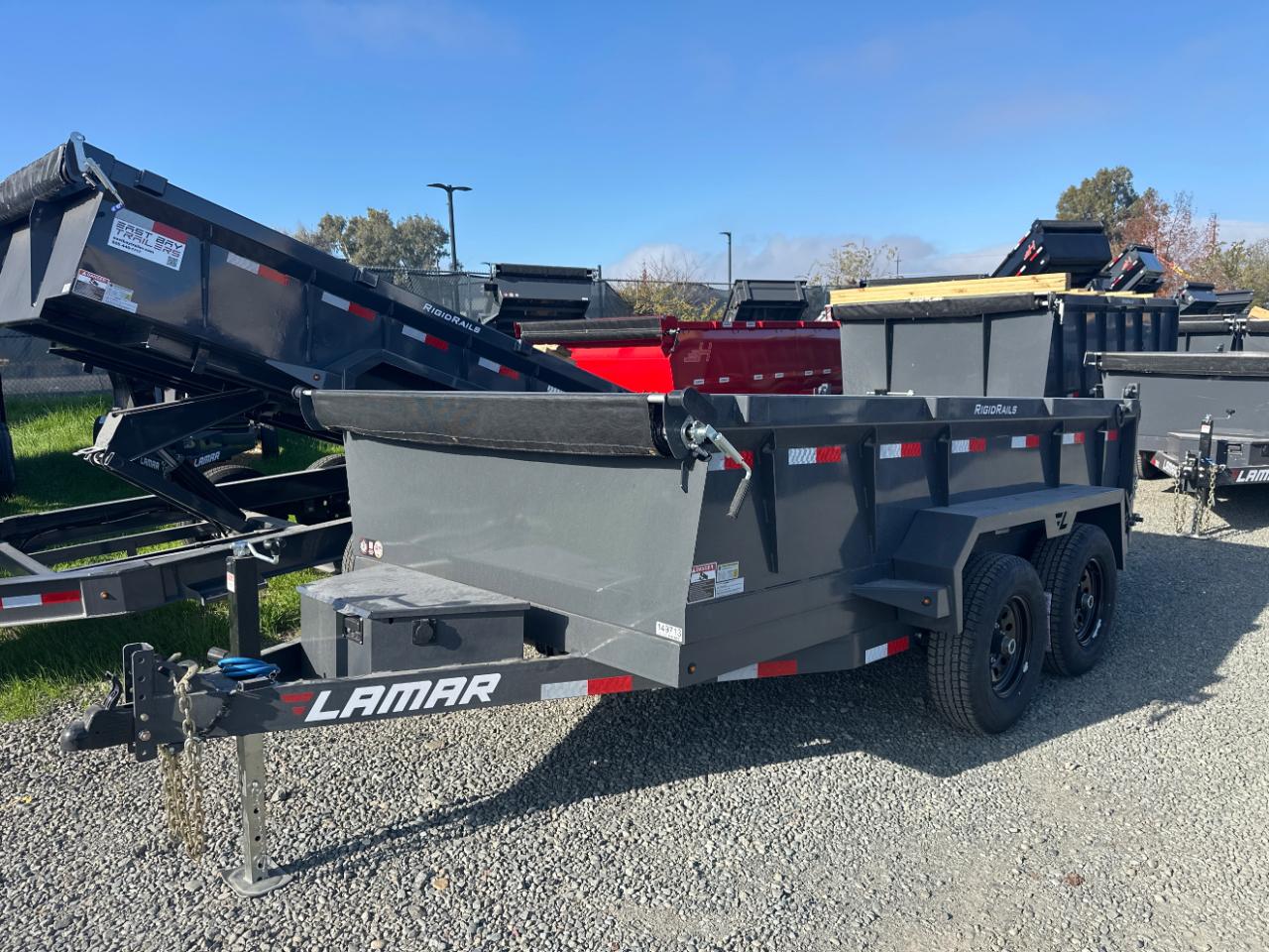 2026 Lamar 12 Foot Dump 77" X 12' DM - 10K MEDIUM DUMP