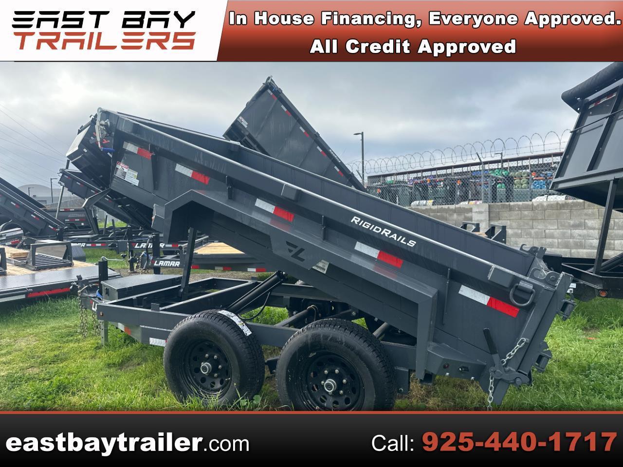 2026 Lamar 10 Foot Dump 60" X 10' DS - 7K MINI DUMP - SINGLE AXLE