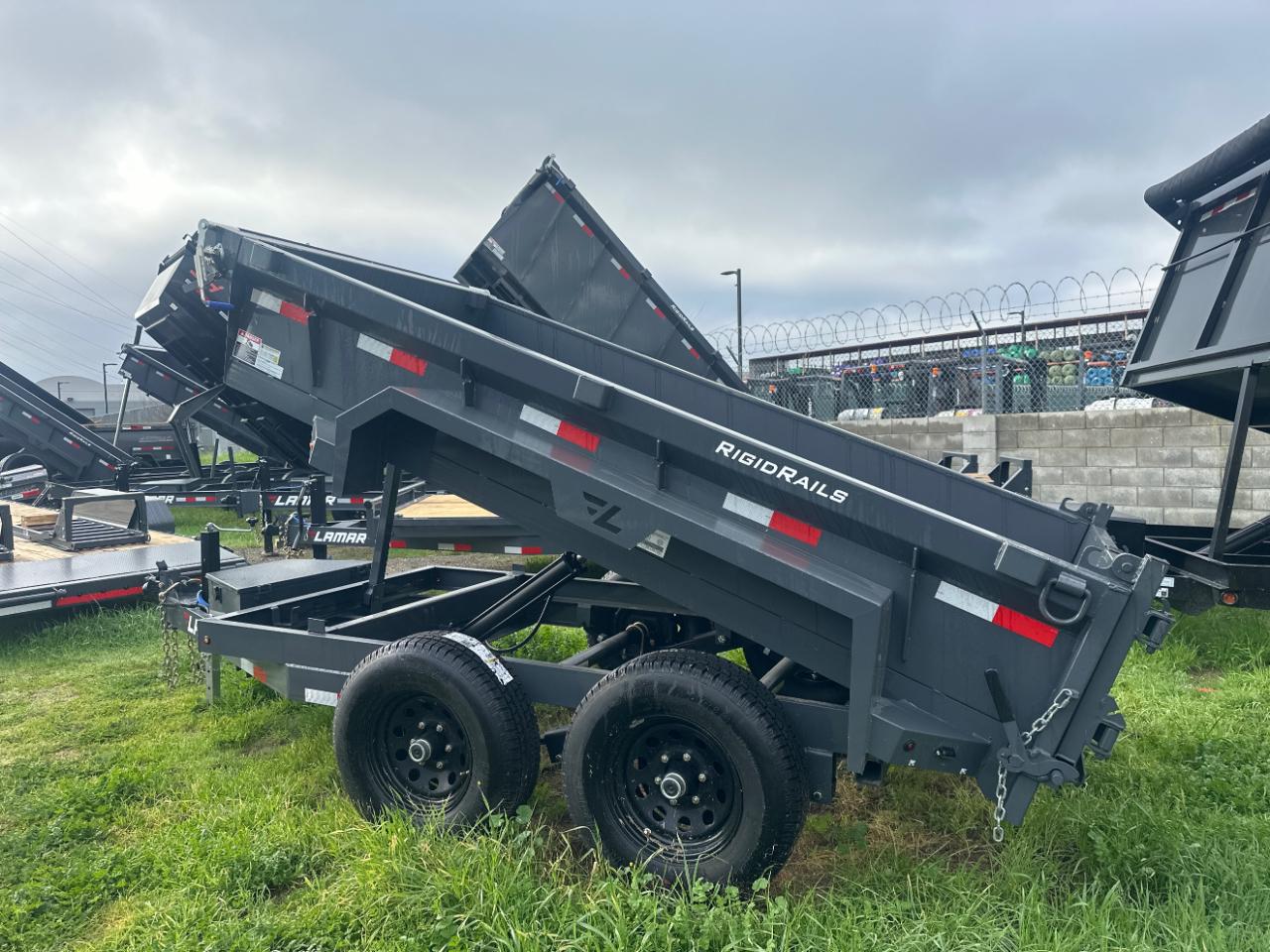 2026 Lamar 10 Foot Dump 60" X 10' DS - 7K MINI DUMP - SINGLE AXLE