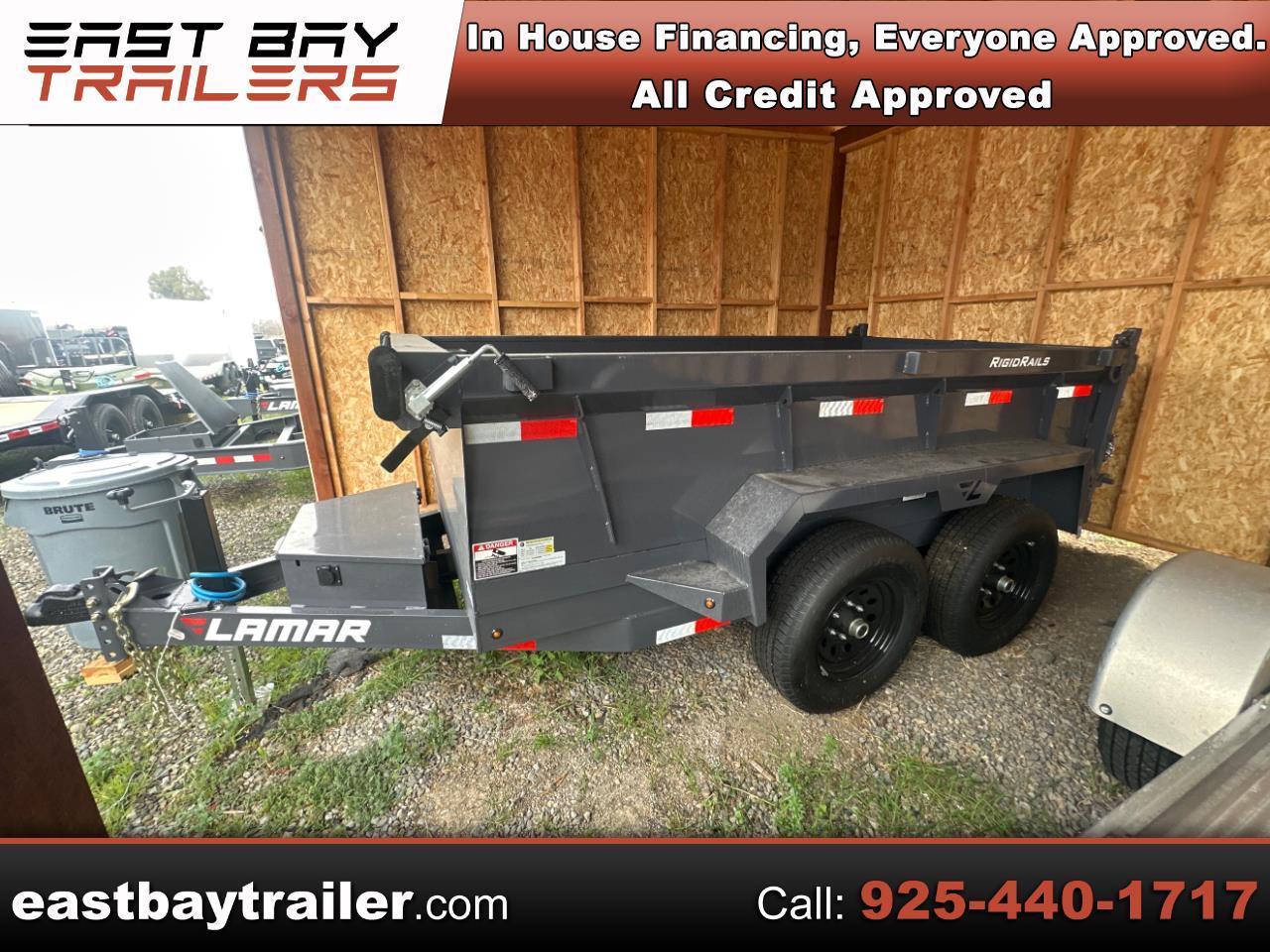 2026 Lamar 10 Foot Dump 60" X 10' DS - 10K MINI DUMP - TANDEM AXLE