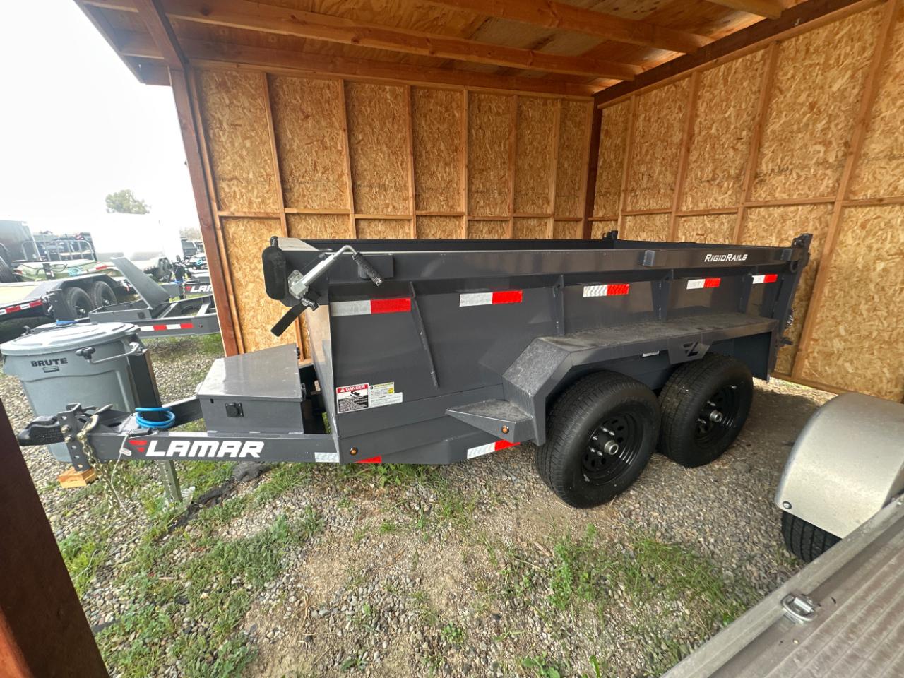 2026 Lamar 10 Foot Dump 60" X 10' DS - 10K MINI DUMP - TANDEM AXLE