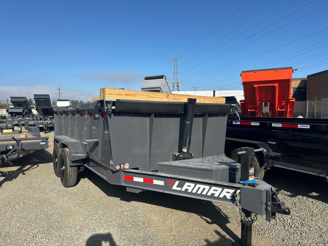 2026 Lamar 14 Foot Dump 83" X 14' DT - 14K TELESCOPIC DUMP