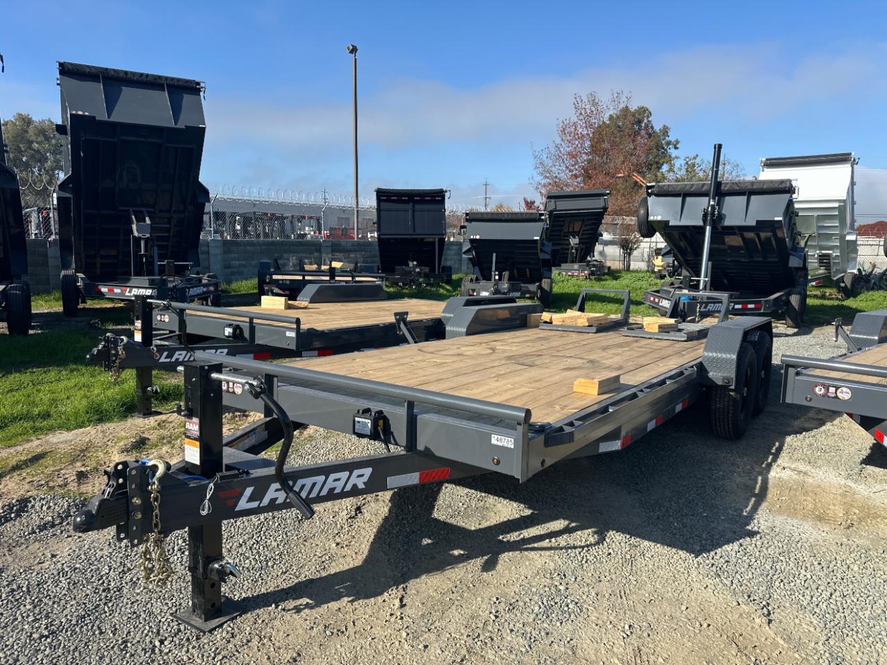 2026 Lamar Equipment Trailer 83" X 20' H6 - 14K EQUIPMENT HAULER