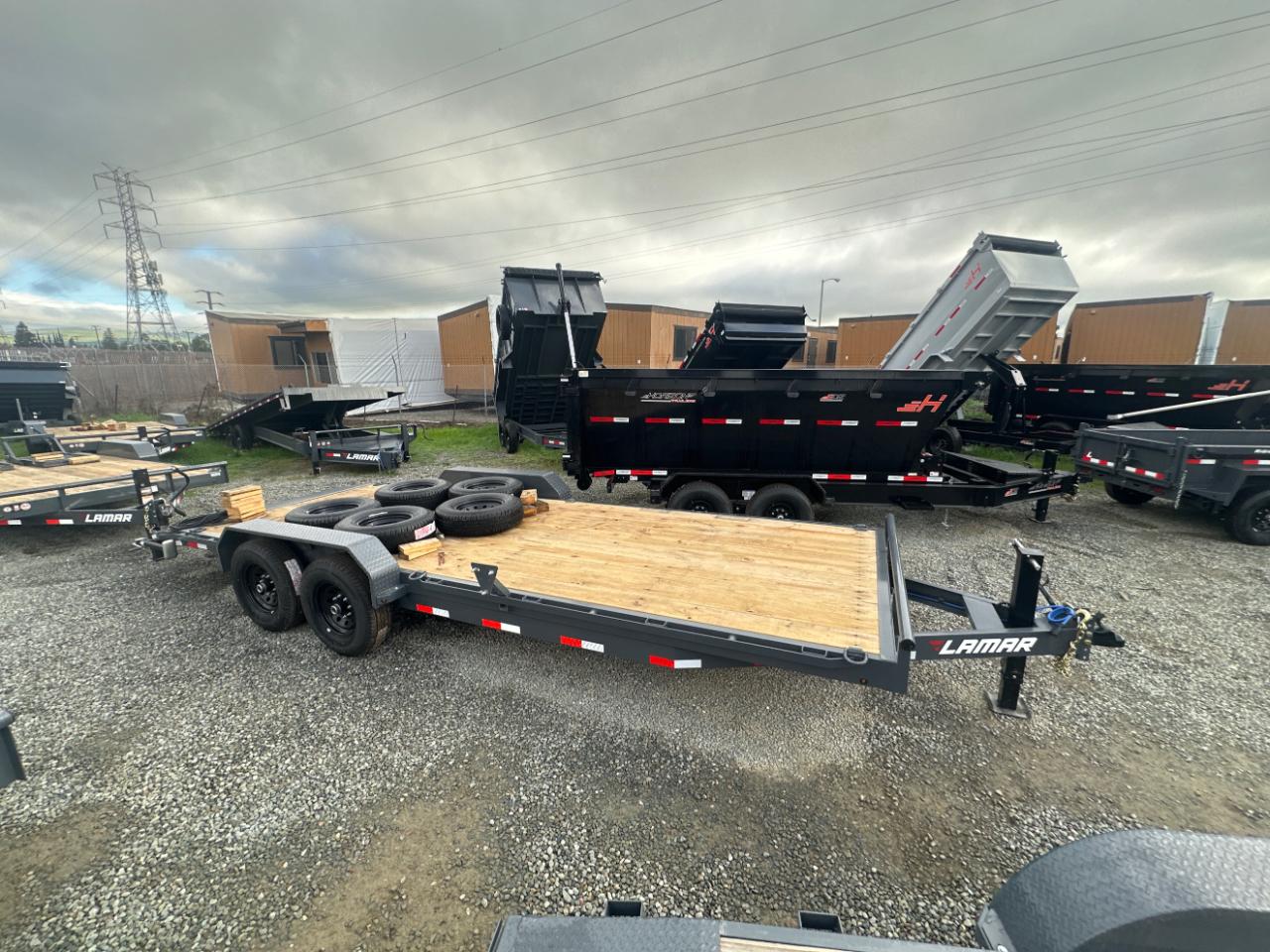 2026 Lamar Equipment Trailer 83" X 22' H6 - 14K EQUIPMENT HAULER