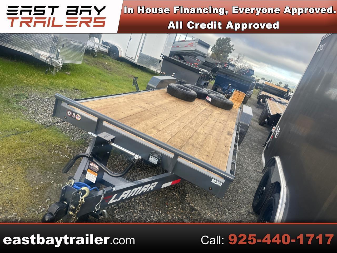 2026 Lamar Equipment Trailer 83" X 22' H6 - 14K EQUIPMENT HAULER