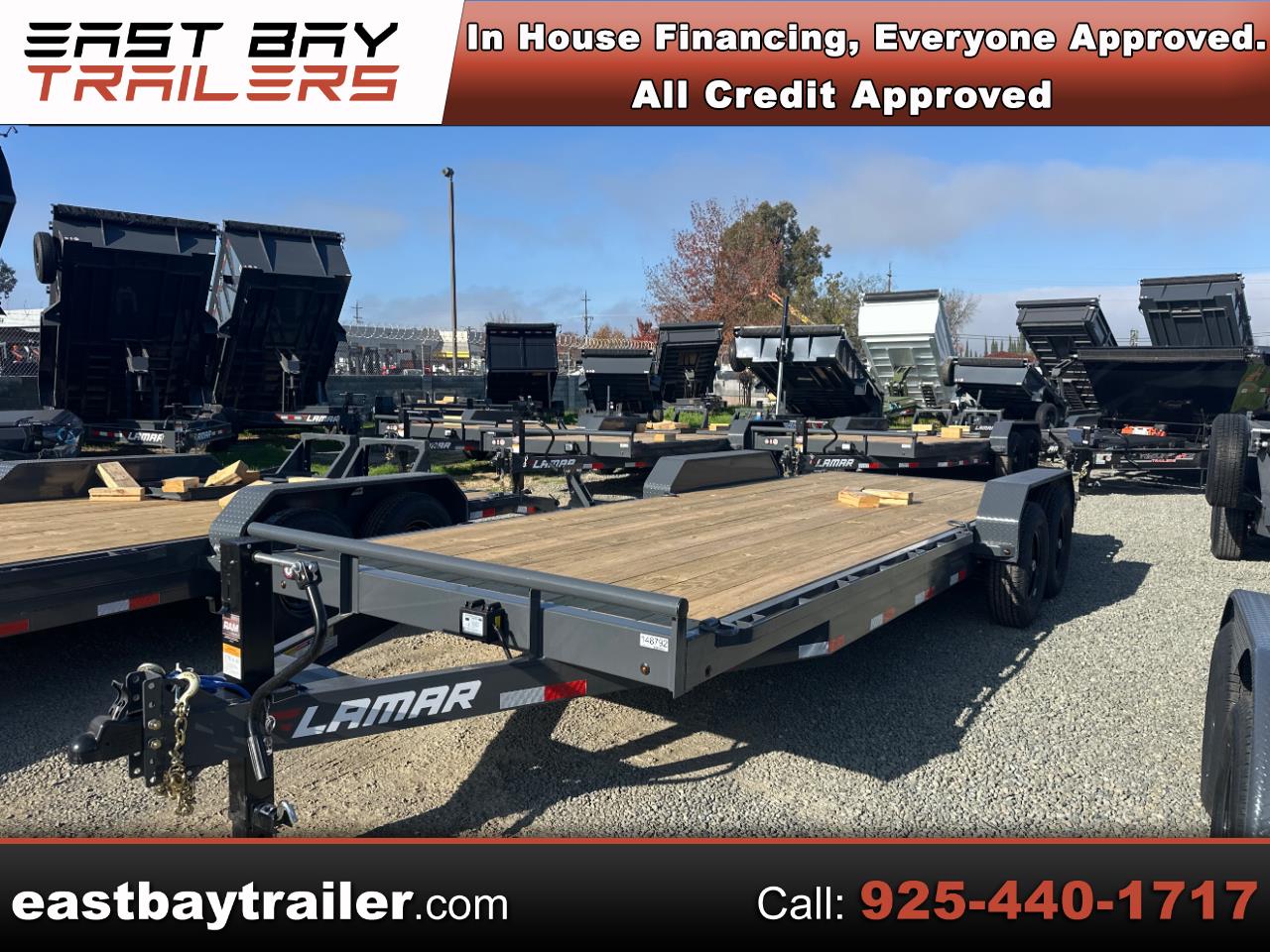 2026 Lamar Equipment Trailer 83" X 22' H6 - 14K EQUIPMENT HAULER