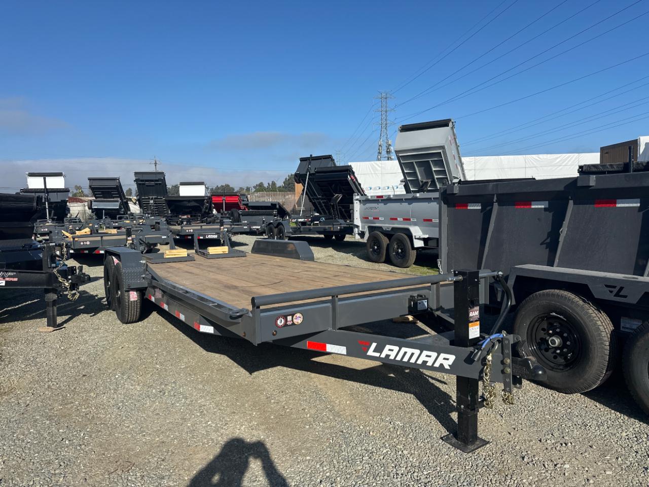 2026 Lamar Equipment Trailer 83" X 22' H6 - 14K EQUIPMENT HAULER