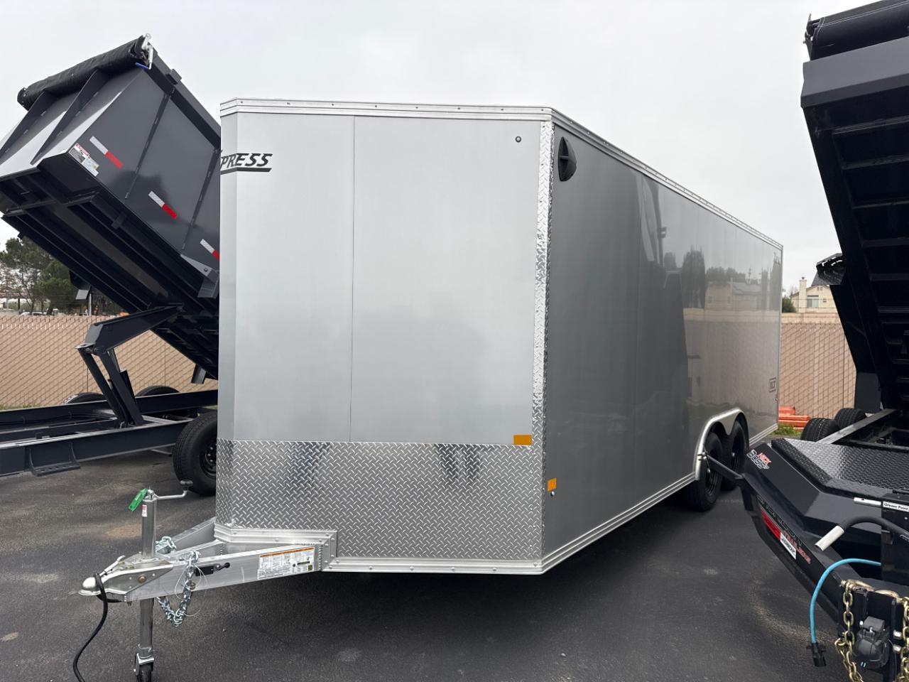 2026 Alcom XPress 8.5 X20 FOOT ALCOM ALUMINUM RAMP DOOR V NOSE