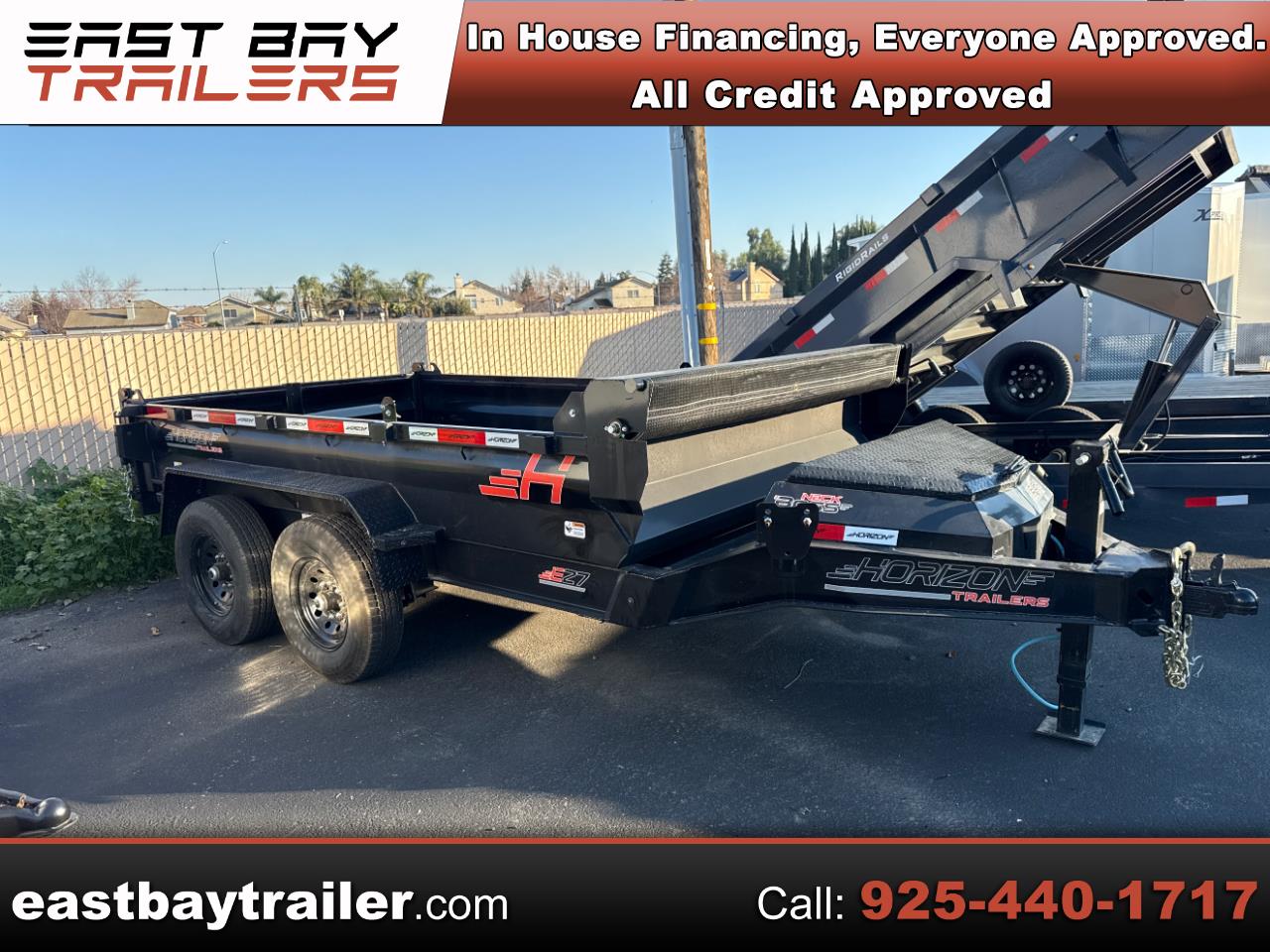 2026 Horizon Trailers 22 12 FOOT 14000GVWR RAMPS TARP