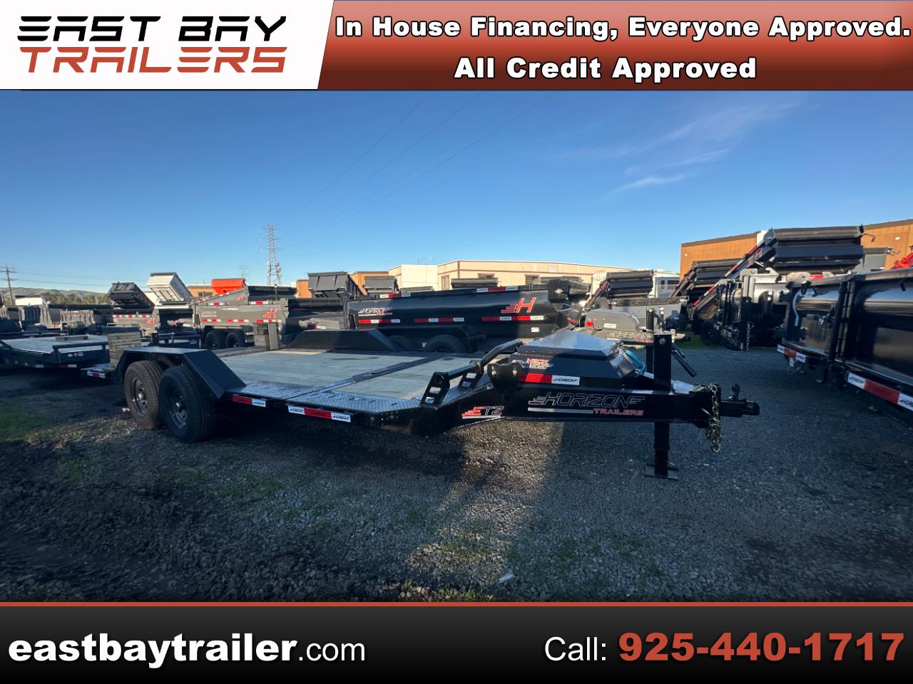 2026 Horizon Trailers 22 ETZ 20' x 102" Thick Drive Over Fenders