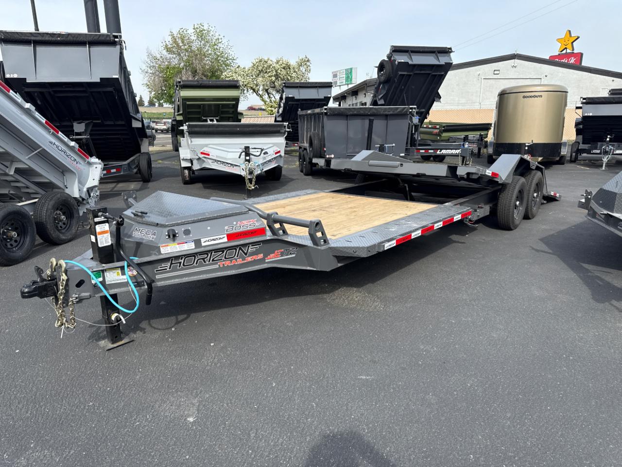 2026 Horizon Trailers 22 ETZ 24' x 102" 3/16" Thick Drive Over Fender