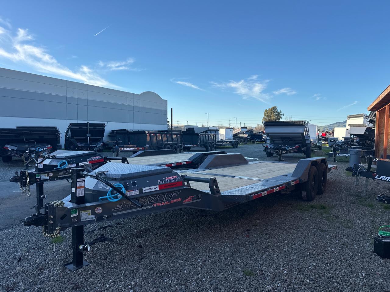 2026 Horizon Trailers 22 ETZ 22' x 102" 3/16" Thick Drive Over Fenders