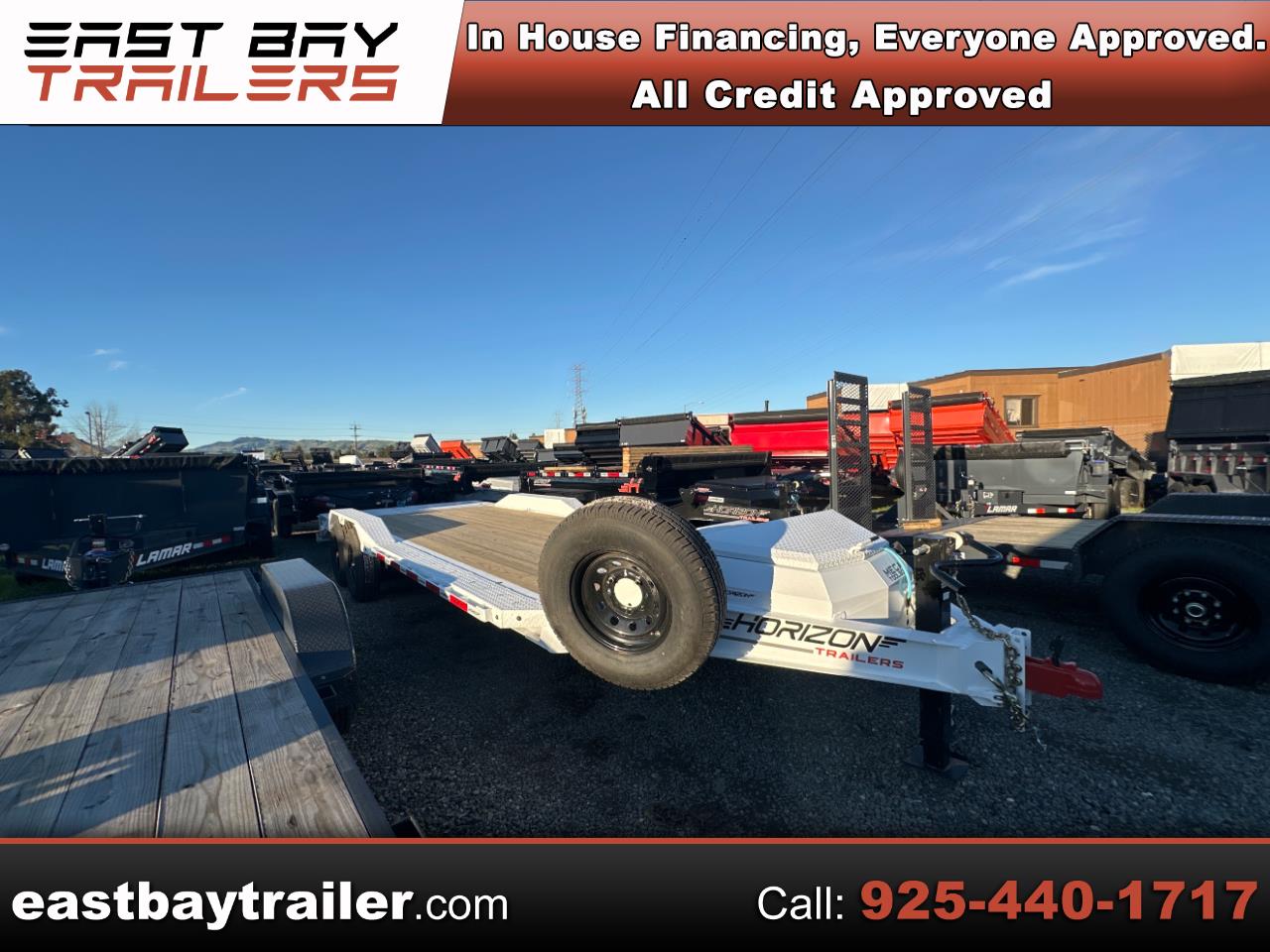 2026 Horizon Trailers 22 EHZ 22' x 102" Drive over fenders