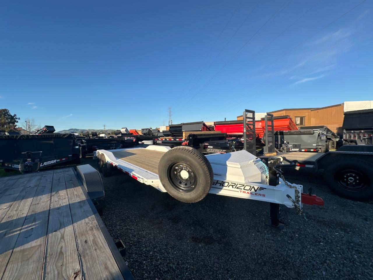 2026 Horizon Trailers 22 EHZ 22' x 102" Drive over fenders