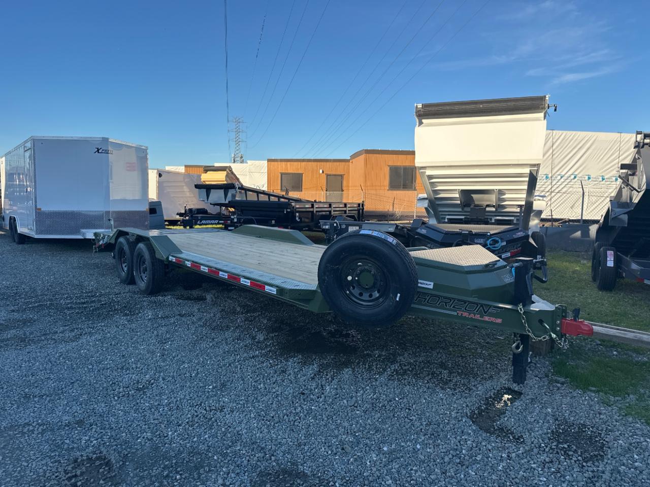 2026 Horizon Trailers 22 22 102 DRIVE OVER FENDERS 14000 GVWR HEAVY DUTY