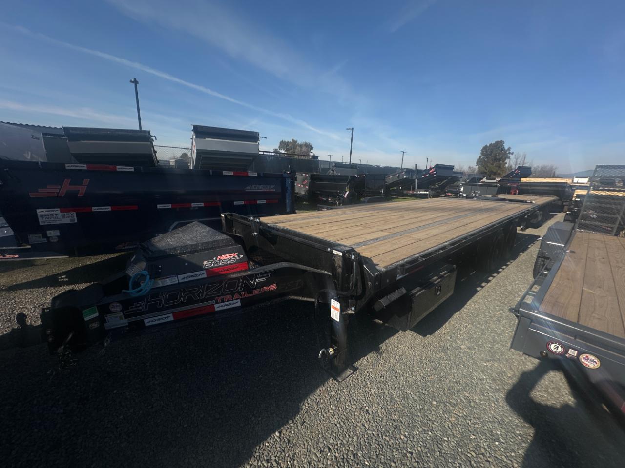2026 Horizon Trailers 22 FFT 24' x 102" x 36" BP 10K 2A FULL TILT FLATDECK