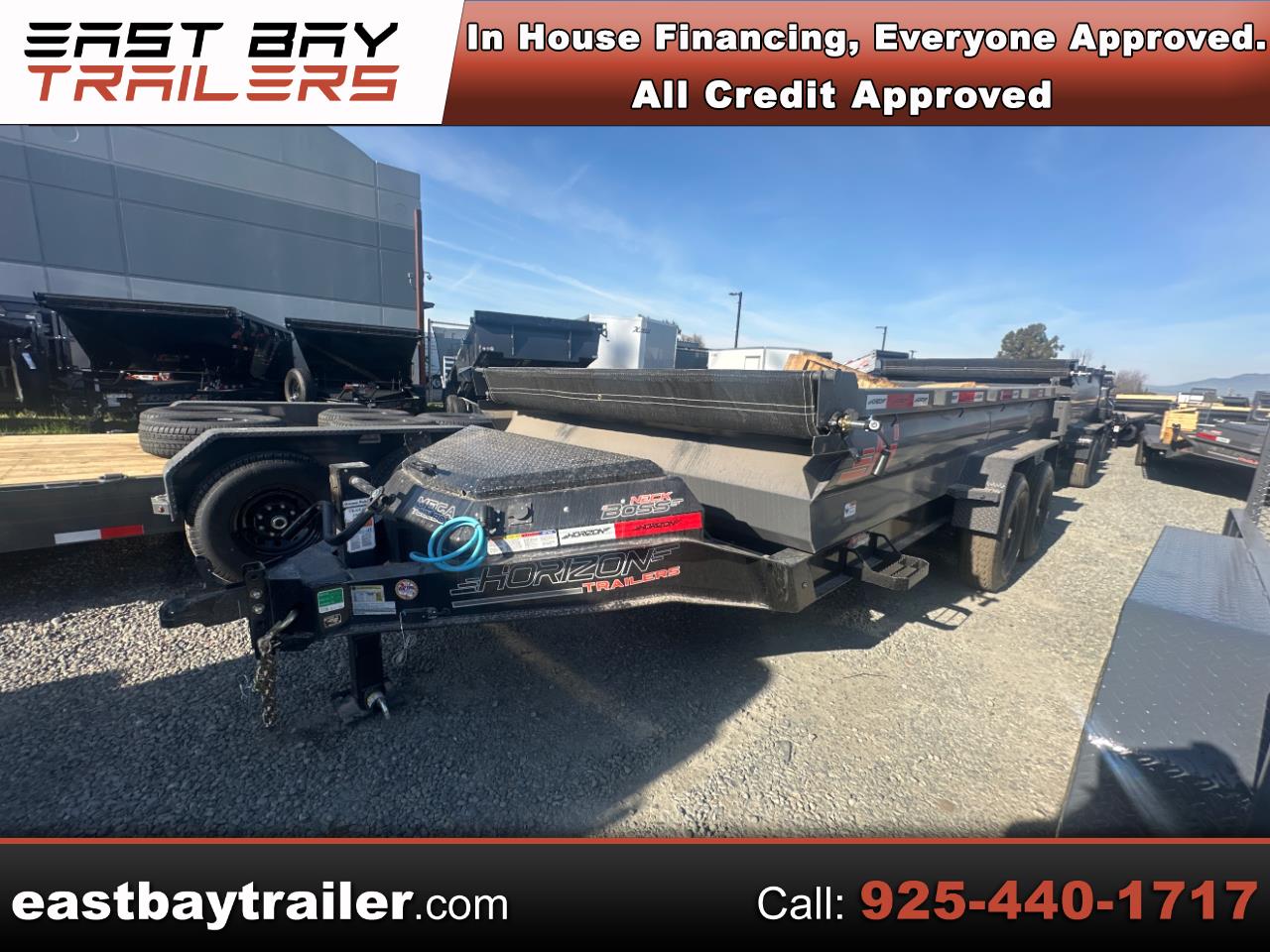 2026 Horizon Trailers 22 HZ7 14' x 83" x 2' BP 7K 2A DUMP TRAILER