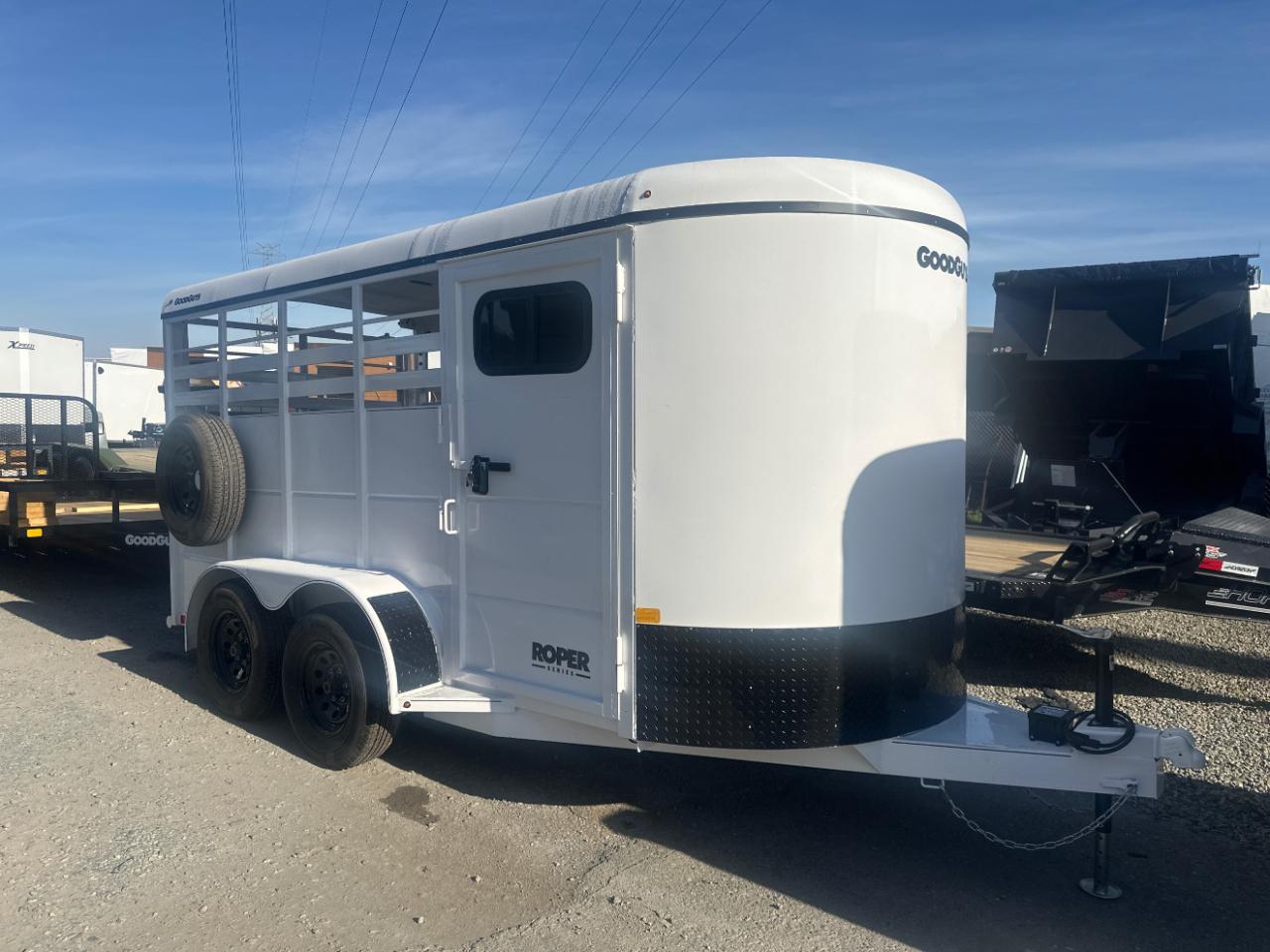 2026 Trailer Horse Trailer NEW GOOD GUYS 14  HORSE TRAILER ROPER BUMPER PULL