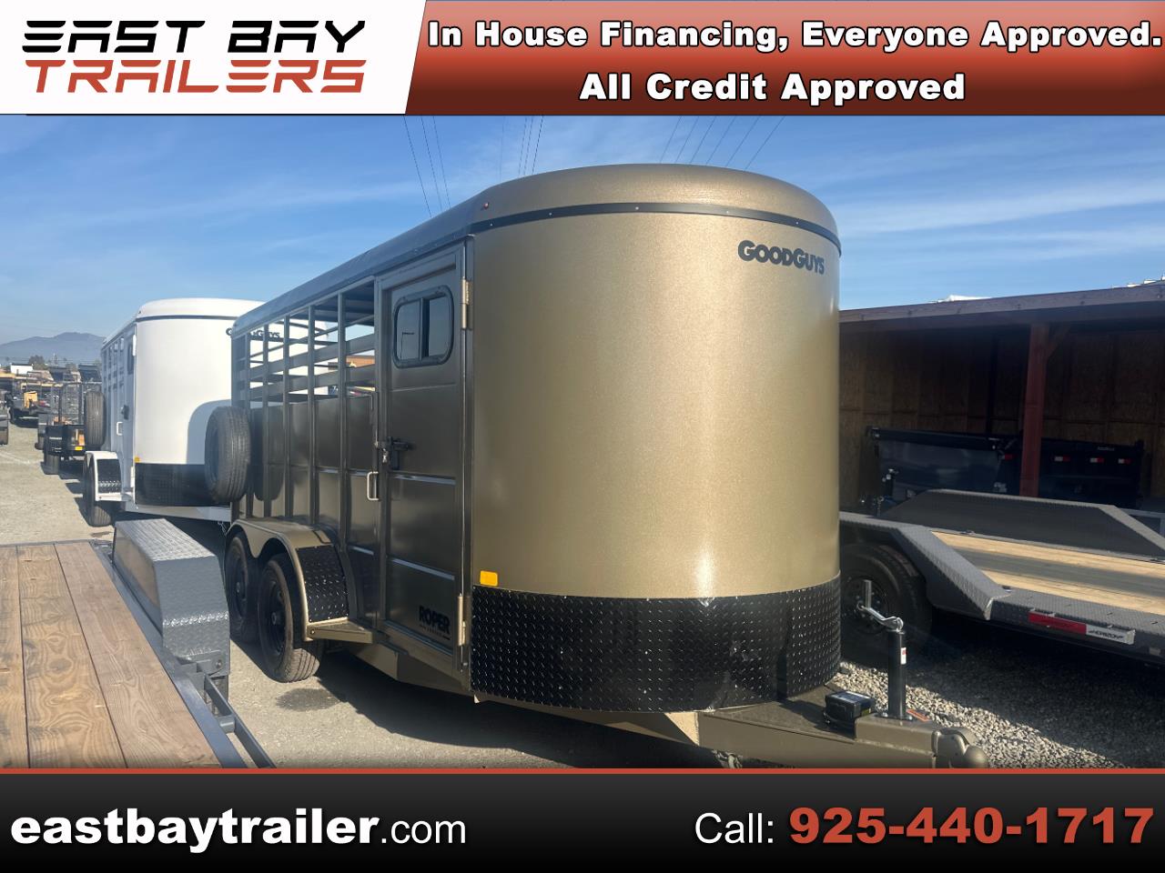 2026 Trailer Horse Trailer NEW GOOD GUYS 16 FOOT ROPER BUMPER PULL