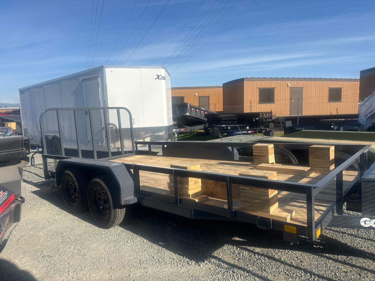 2026 Trailer Utility NEW GOOD GUYS TANDEM AXLE 16 FOOT UTILITY GATE