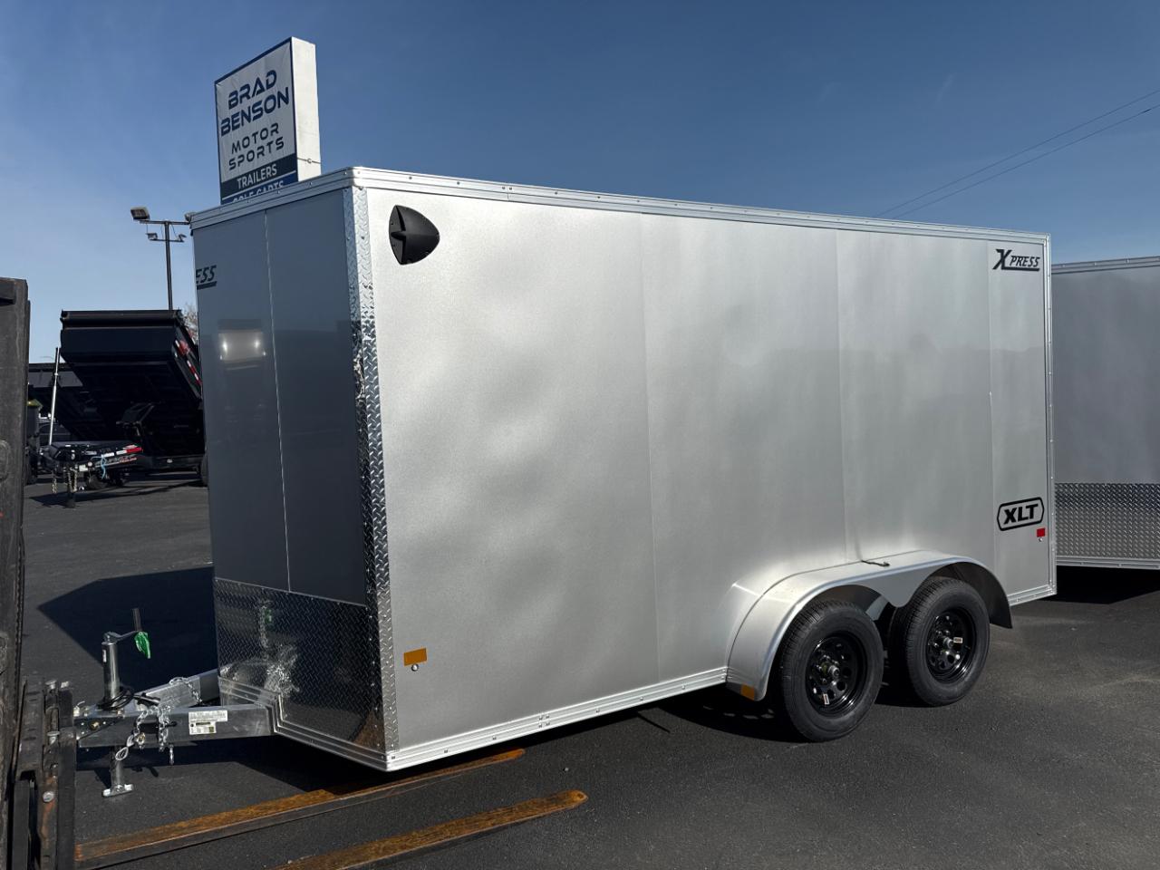 2026 Alcom 8/28 New fully aluminum 7x14 ramp door ext height