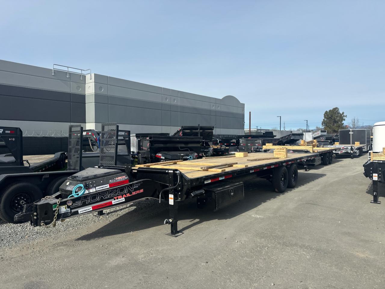 2026 Horizon Trailers 22 FFT 26' x 102" x 36" BP 7K 2A FULL TILT FLATDECK