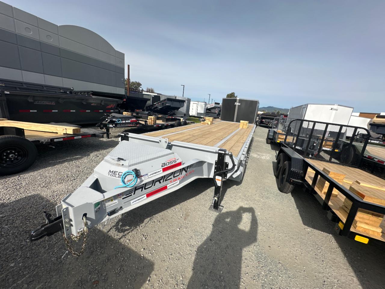 2026 Horizon Trailers 22 FFT 26' x 102" x 36" BP 8K 2A FULL TILT FLATDECK
