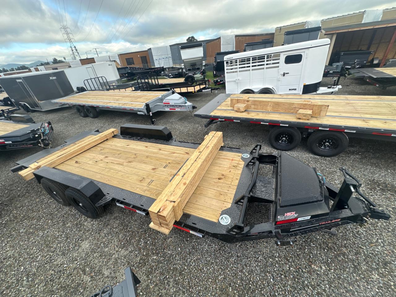 2026 Horizon Trailers 22 ETZ 20' x 83" x 22" BP 7K 2A EQUIPMENT TILT